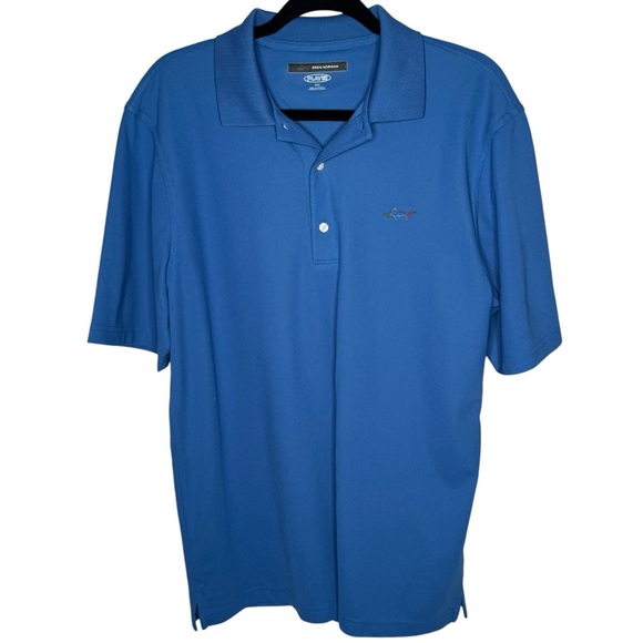 Greg Norman Collection Other - Greg Norman Golf Play Polo Shirt Mens Blue Short Sleeve Casual Size M Medium